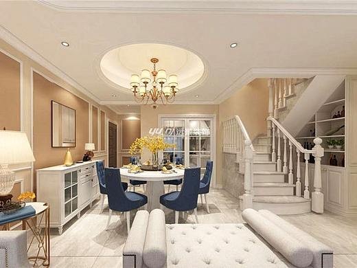 远景装饰 | 公园置上190平方简欧风格