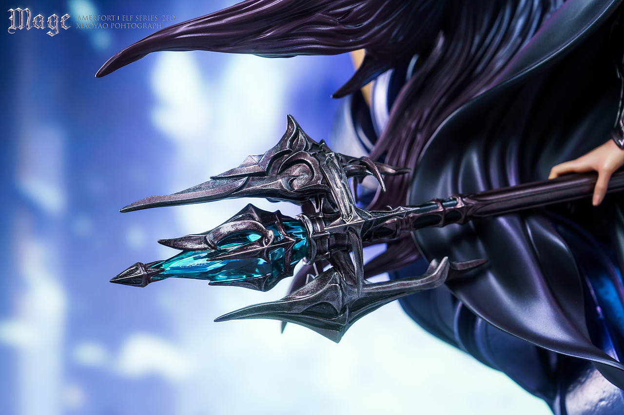 精灵系列《Mage》雕像摄影