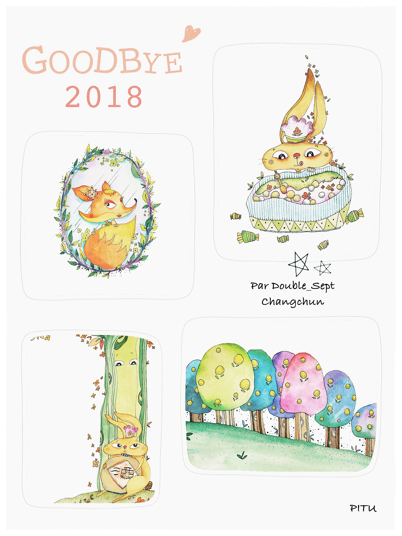 2017-2018儿童插图手绘案例汇总（图ZMTQwNTA1NzAw） - 商业插画 - 站酷设计师Double_Sept原创素材 - 站酷ZCOOL