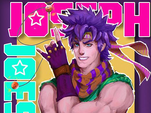 插畫-JOJO·二喬（個(gè)人主頁(yè)-ZNDYzODE5MDA=） - 創(chuàng)作習(xí)作 - 站酷設(shè)計(jì)師Manowar劉越原創(chuàng)素材 - 站酷ZCOOL
