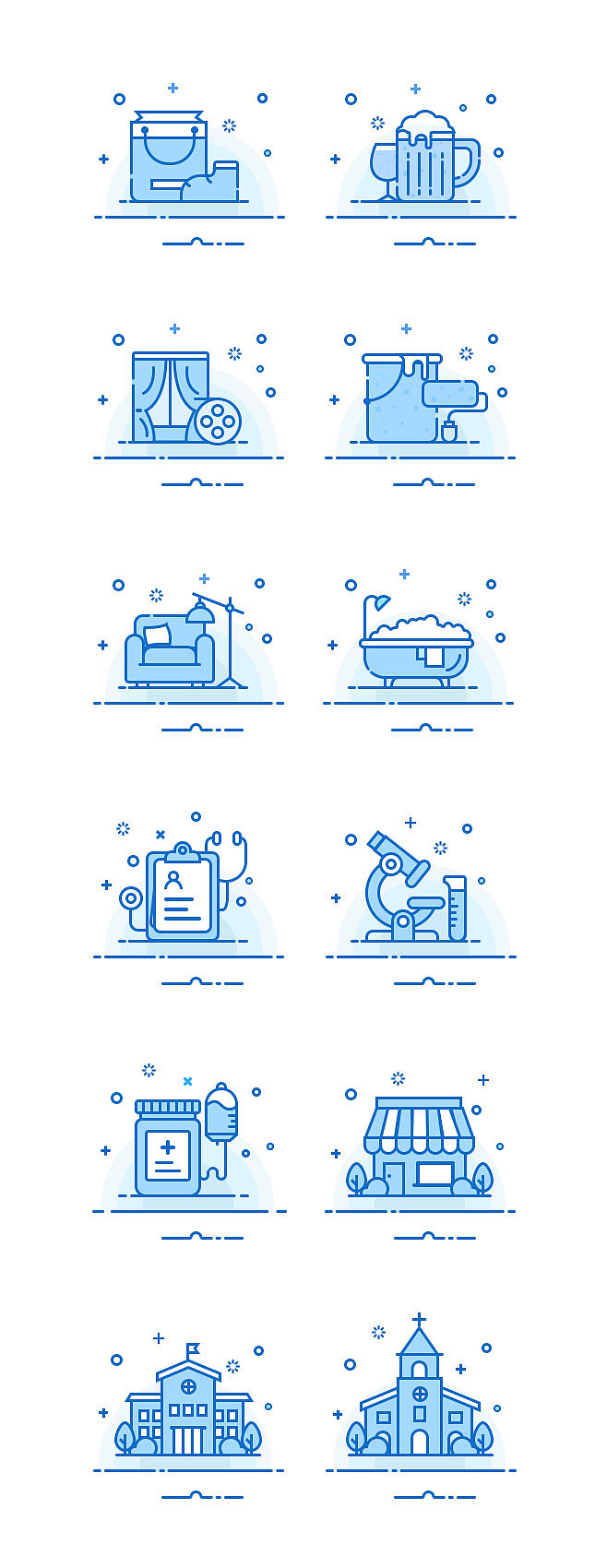 一组线性图标练习（图ZMTE4MDU4Mzk2） - 图标 - 站酷设计师不摇碧莲君莫笑原创素材 - 站酷ZCOOL