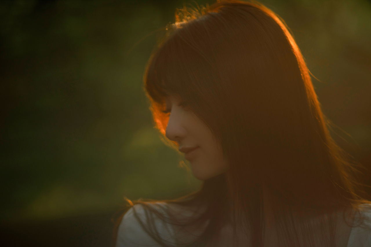 写真「少女的心事」