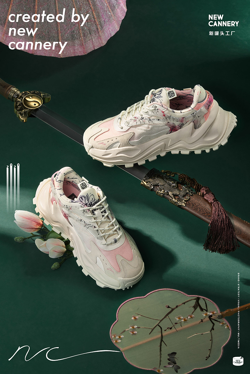 创意视觉『 安踏&迪士尼|花木兰联名系列 』✖ 新罐头