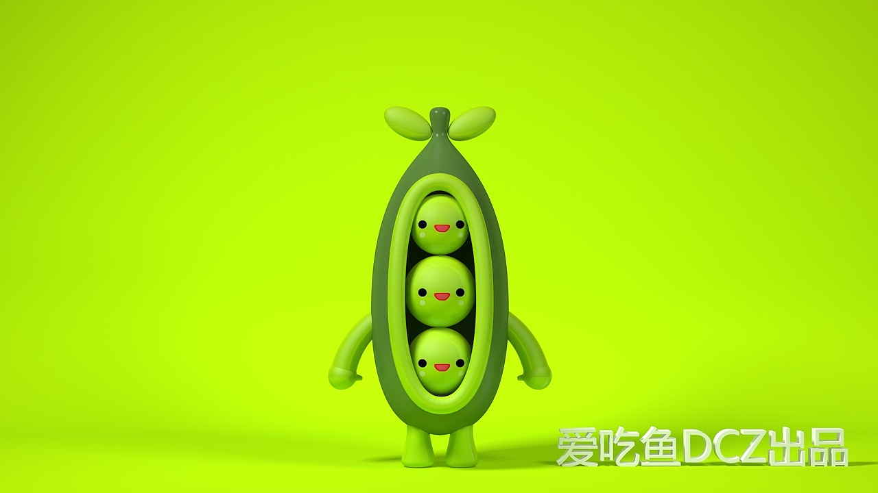 卡通形象C4D（图ZMjE2MjQ5Njgw） - 展陈设计 - 站酷设计师橘鹿品牌全案设计原创素材 - 站酷ZCOOL