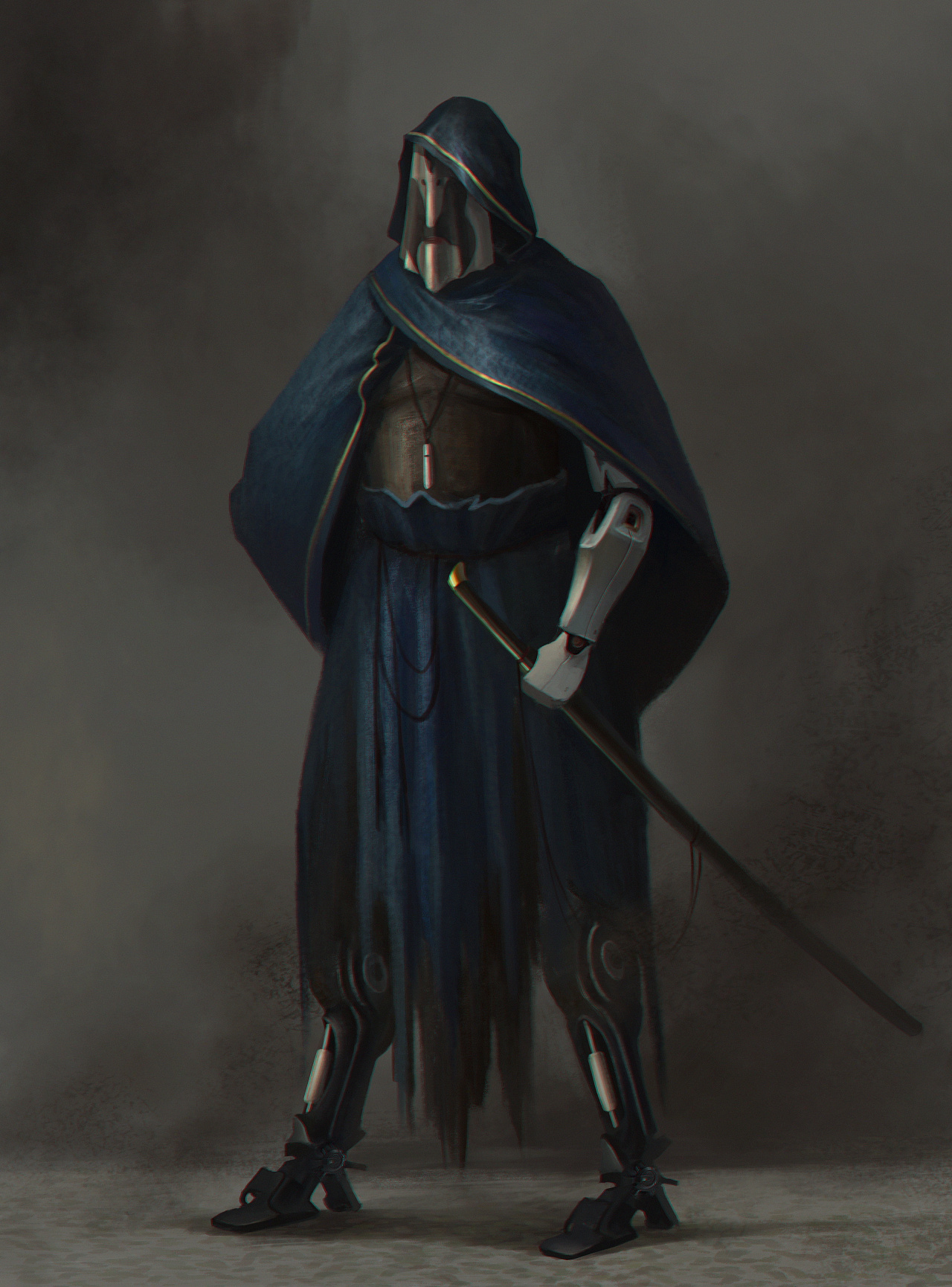 刀客|插画|概念设定|明甫 - 原创作品 - 站酷 (zcool)