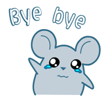 翔通动漫原创表情---黑眼鼠