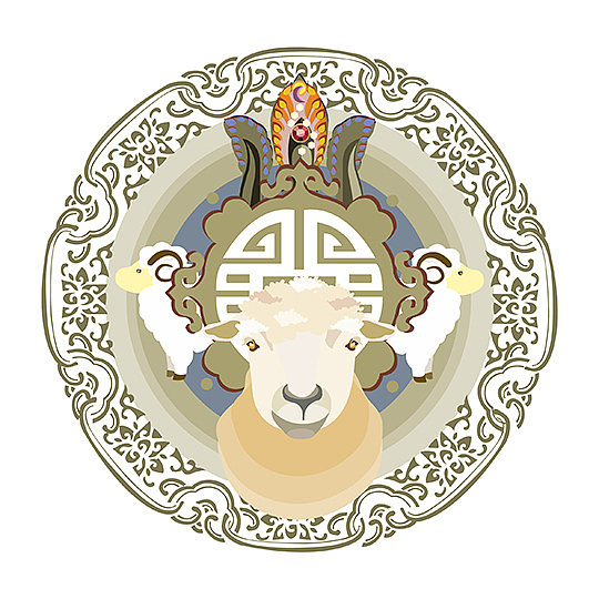 苏力德下的内蒙古（图ZMTY3Mzk3OTA0） - 图案 - 站酷设计师鹏翼Grit原创素材 - 站酷ZCOOL