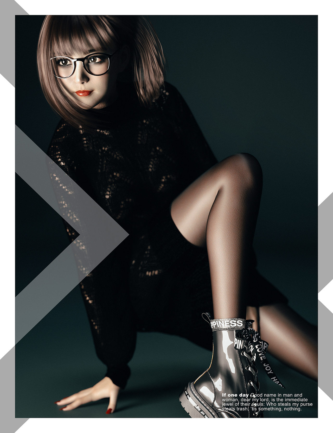 原創(chuàng)3D作品 虛擬人物時尚雜志風(fēng)建模渲染（圖ZMzA0OTg4NDk2） - 人物/生物 - 站酷設(shè)計師Leemark3d原創(chuàng)素材 - 站酷ZCOOL