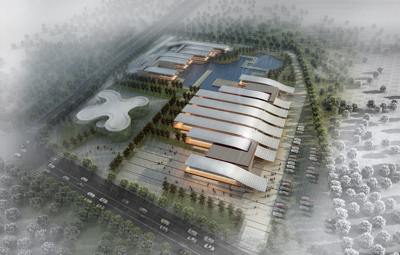 建筑鸟瞰图|空间|建筑设计|脂肪仙女 - 临摹作品 - 站酷 (zcool)