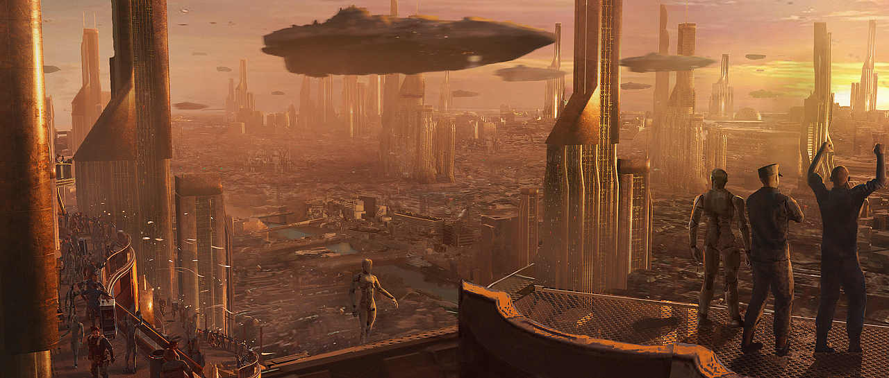 《溶解》科幻游戏概念图（图ZMTM2MjYzMzU2） - 概念设定 - 站酷设计师冯凯FengKai原创素材 - 站酷ZCOOL