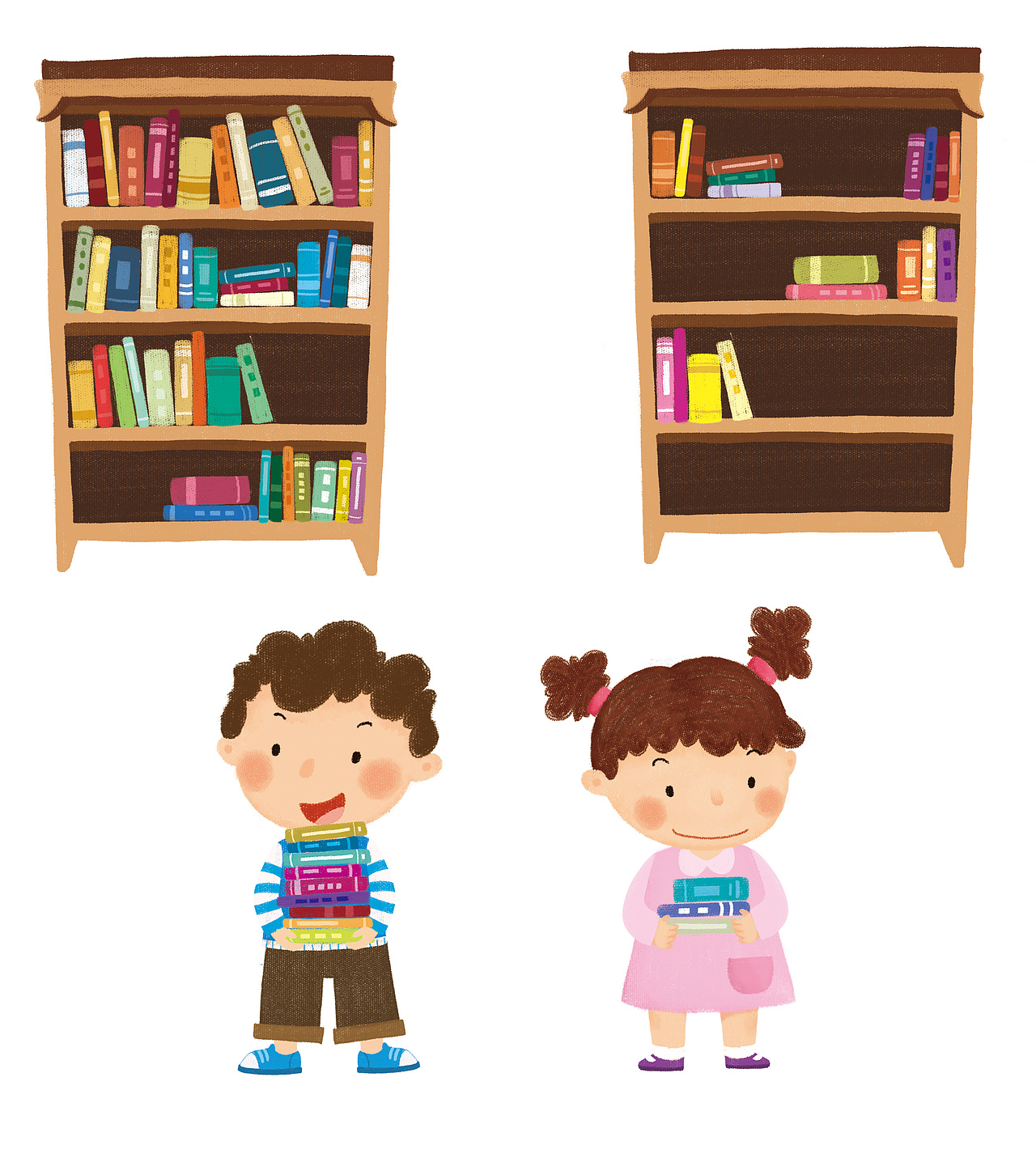 幼儿数学图书配图（图ZMTk4MjcwNjYw） - 儿童插画 - 站酷设计师c114xumumu原创素材 - 站酷ZCOOL