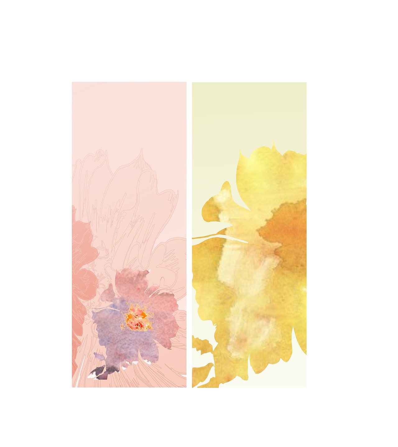 花卉插画（图ZNzI1MzEzODg=） - 图案 - 站酷设计师ohno_lee原创素材 - 站酷ZCOOL