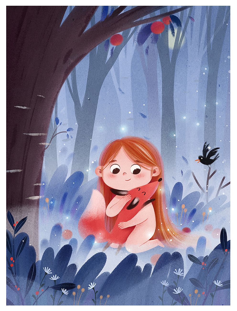 插画合集（图ZMjg4NjUzMDg4） - 儿童插画 - 站酷设计师北山麻雀原创素材 - 站酷ZCOOL