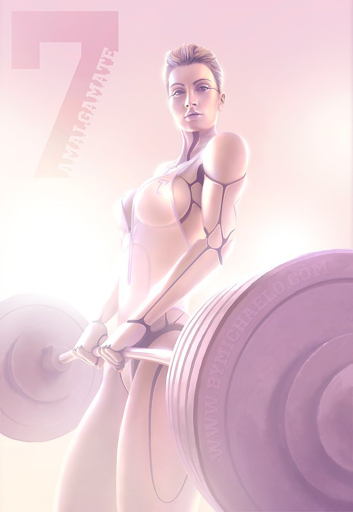 女机械人-一路狂P