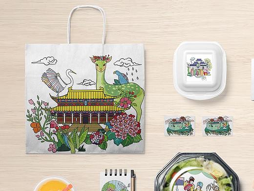 湖南文化插画