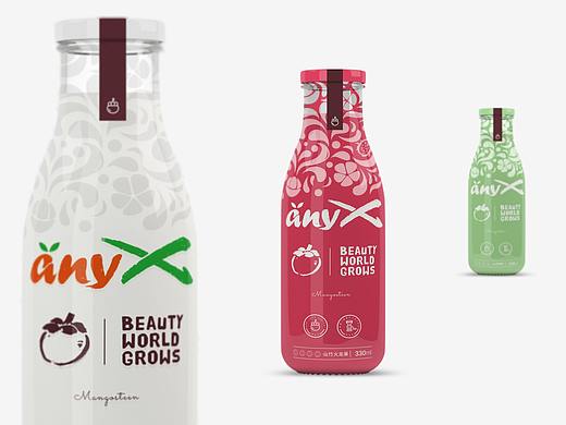 anyX × 五颗蛋 | 山竹果汁饮料包装设计