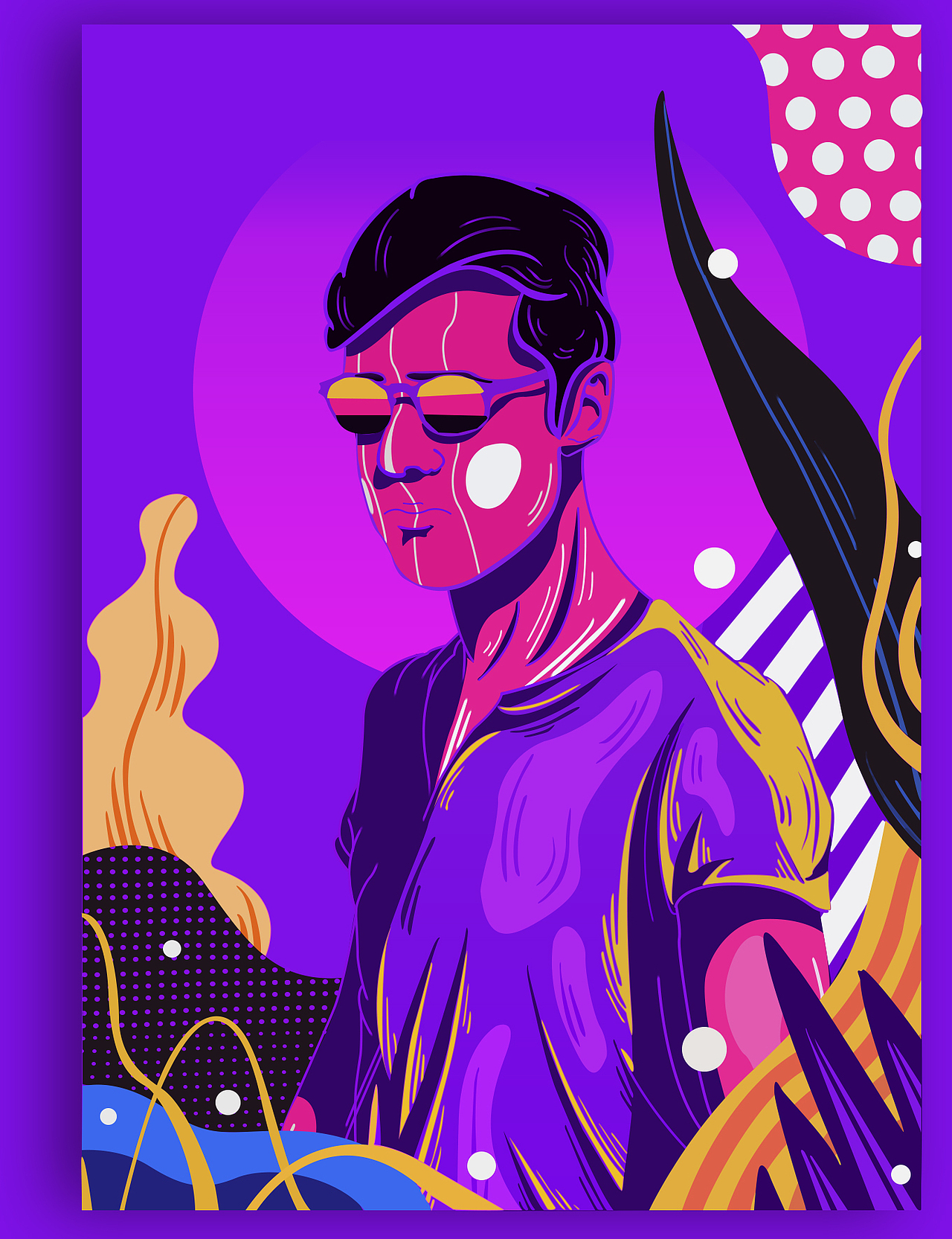 闲暇时临摹的插画，希望能提高一直ps实力！（图ZMTU3NTAyMTQ4） - 创作习作 - 站酷设计师675643179原创素材 - 站酷ZCOOL