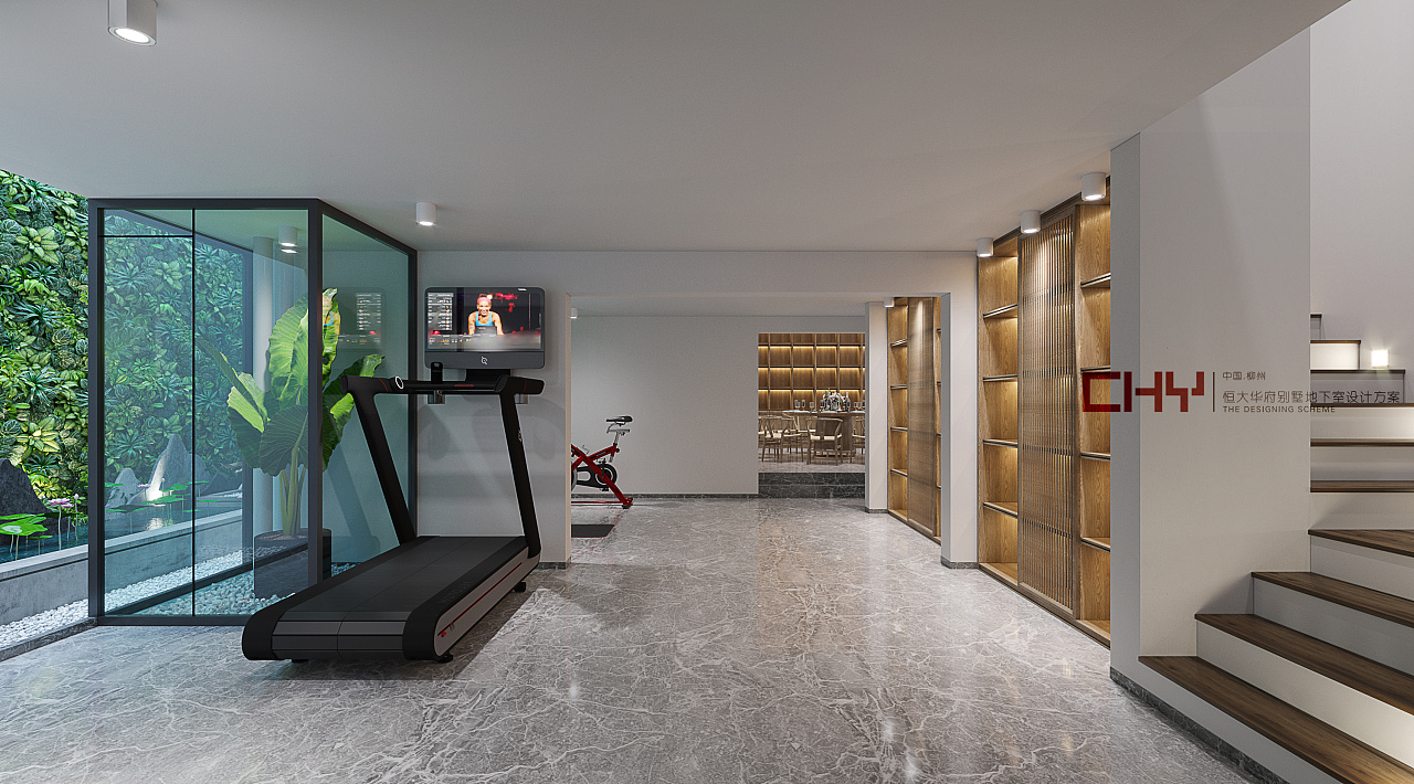 恒大华府别墅地下室