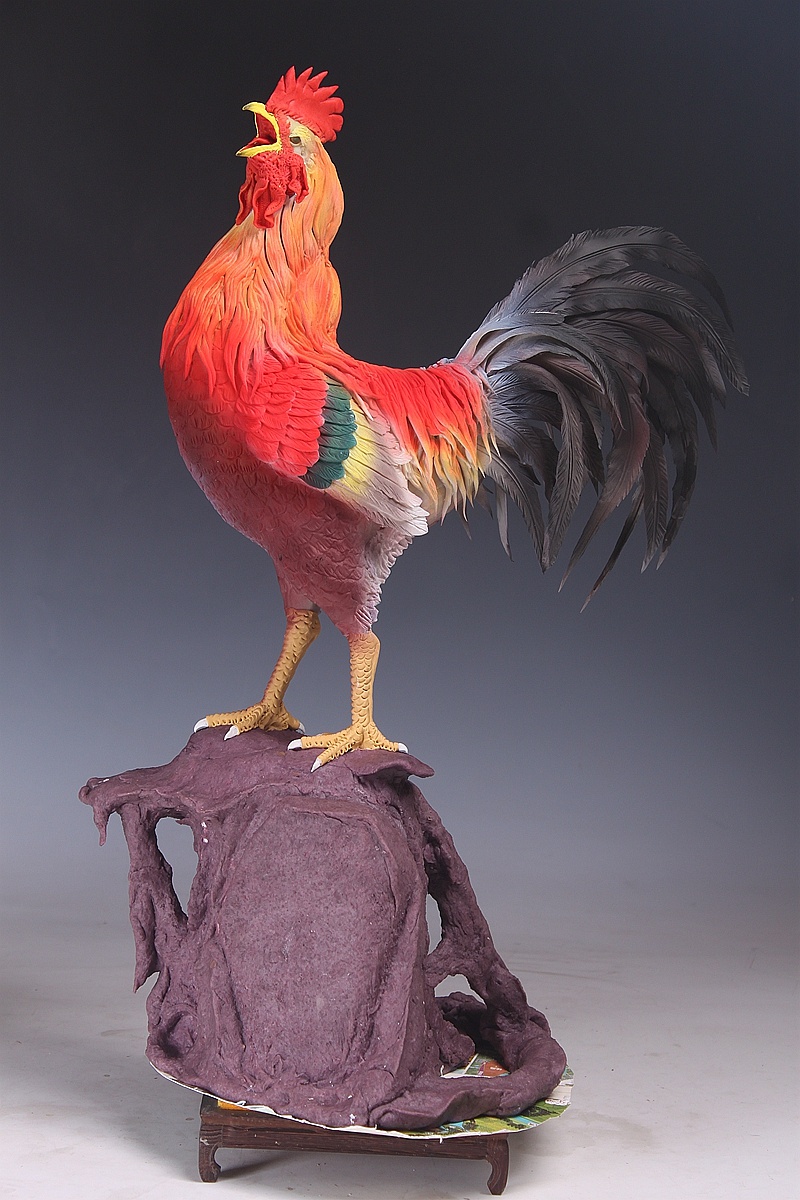 贺加贵面塑(最近部分定单)把作品变成经济效益才是王道!