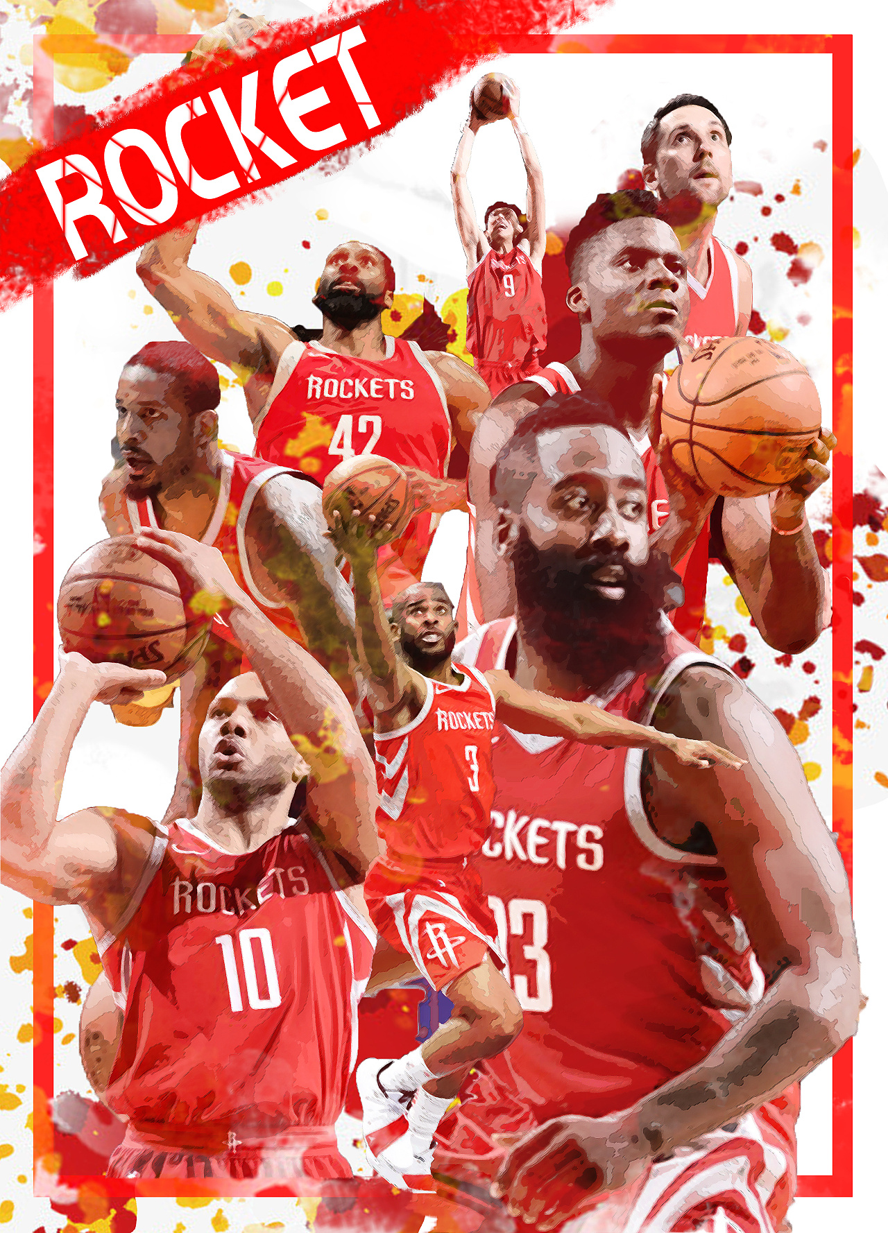 NBA海报设计|平面|海报|小雪人设计 - 原创作品 - 站酷 (ZCOOL)