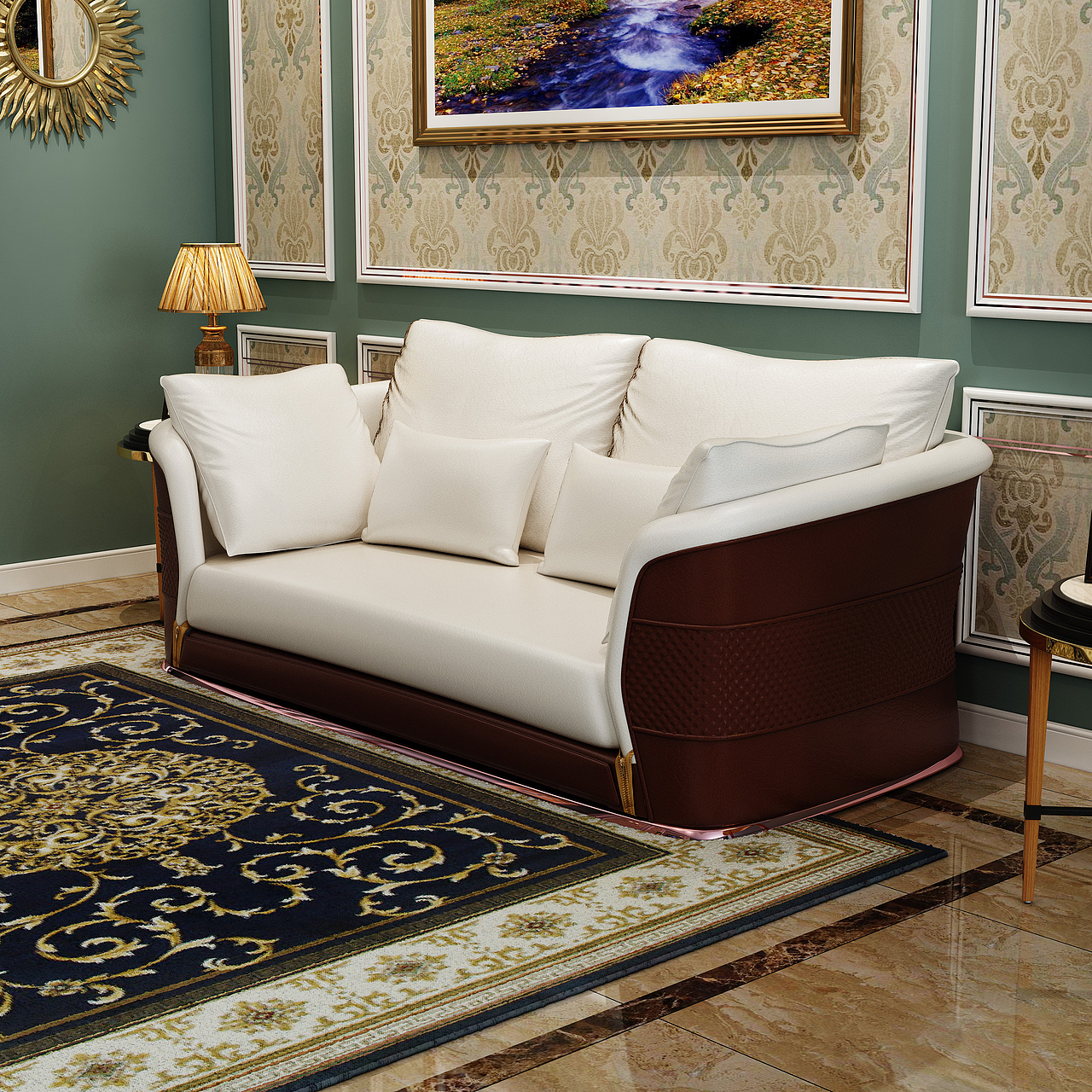 客厅沙发效果图（图ZMTM1MjM4ODk2） - 其他三维 - 站酷设计师七夜灬原创素材 - 站酷ZCOOL