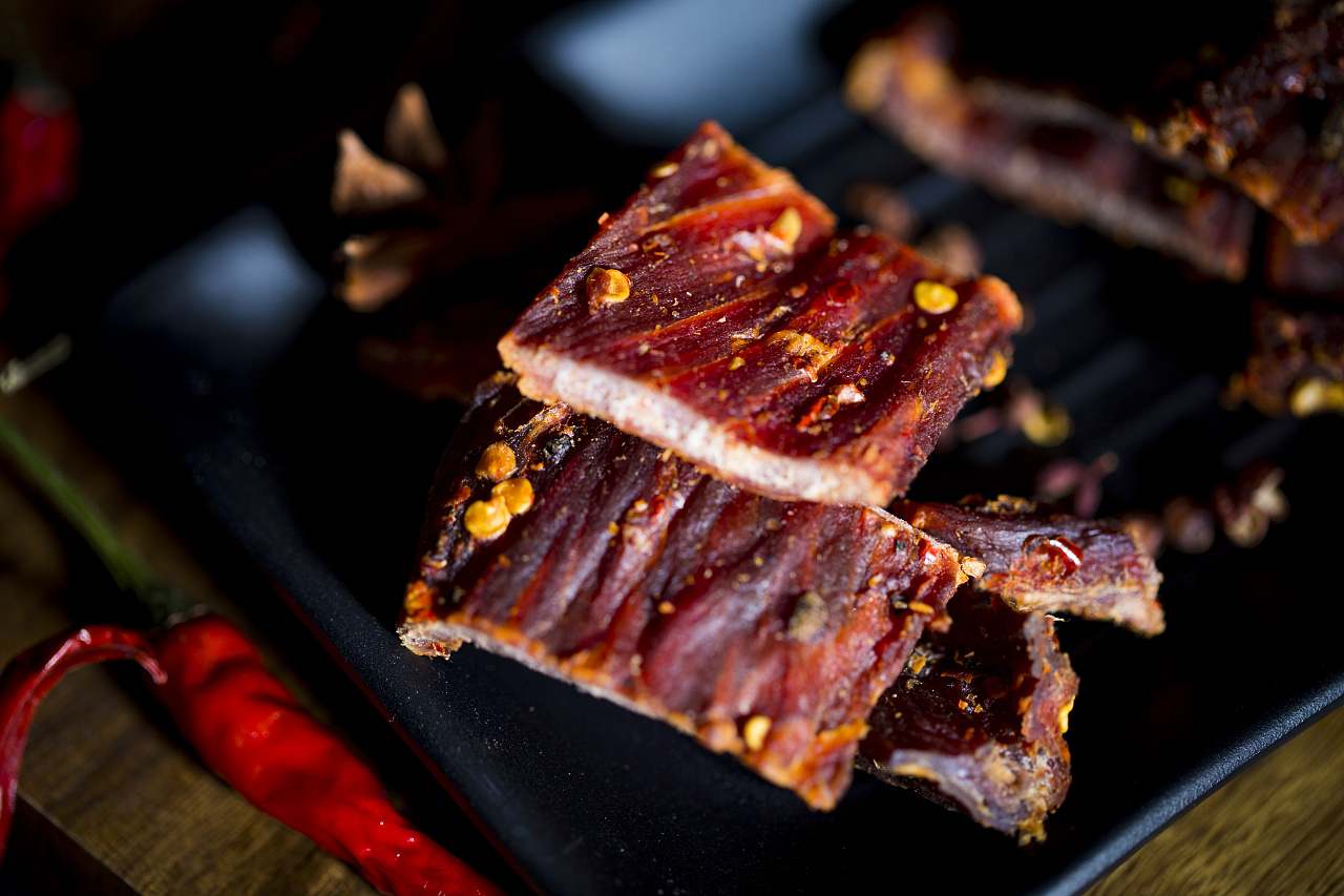 风干牛肉干