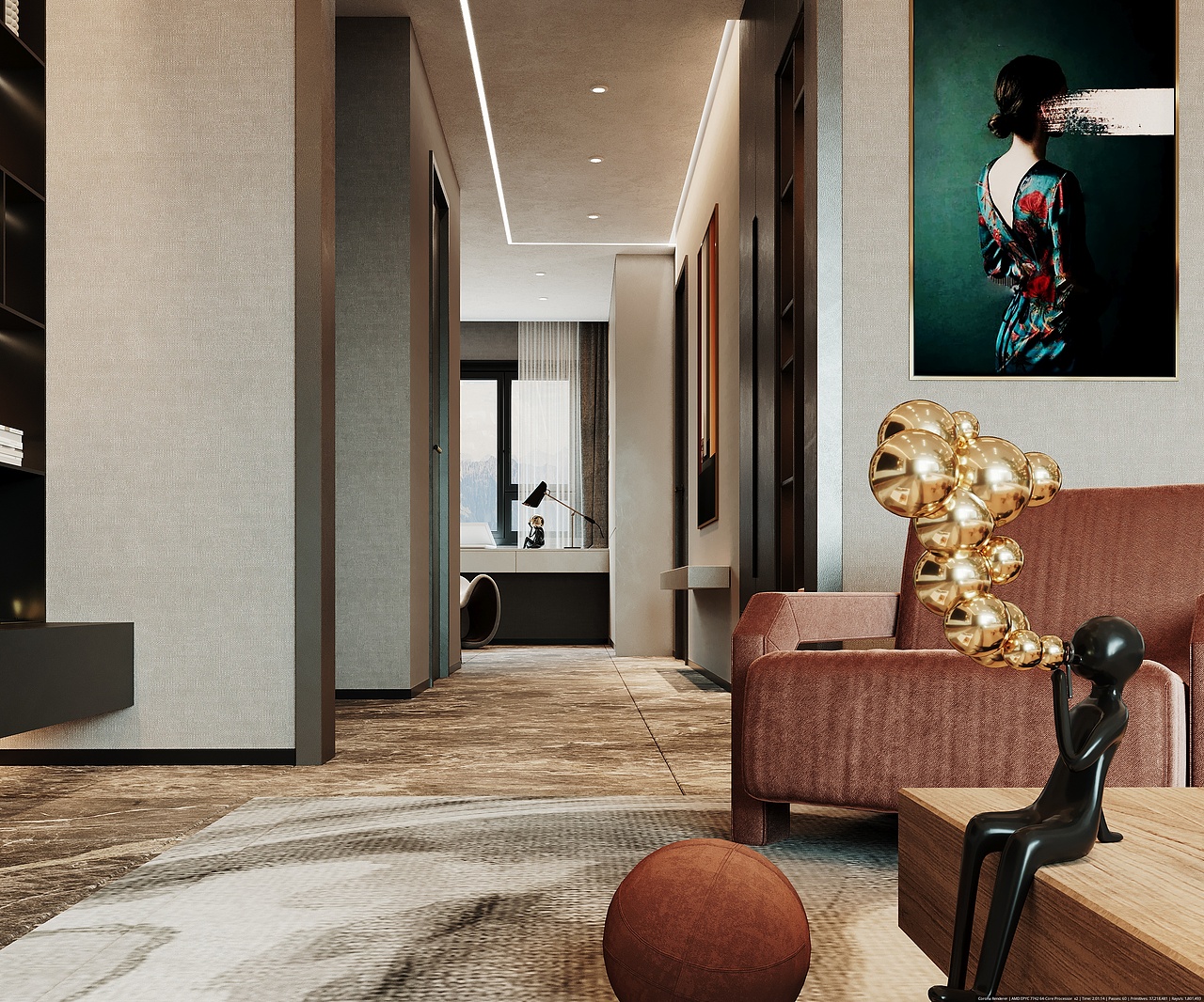 小羊绘图  阴天写实表现