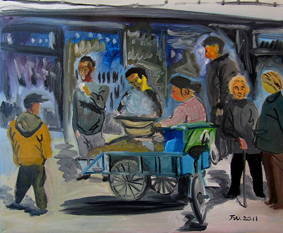 过去的油画作品（图ZMTIzNjU3Mjky） - 绘画 - 站酷设计师jiangweipainter原创素材 - 站酷ZCOOL