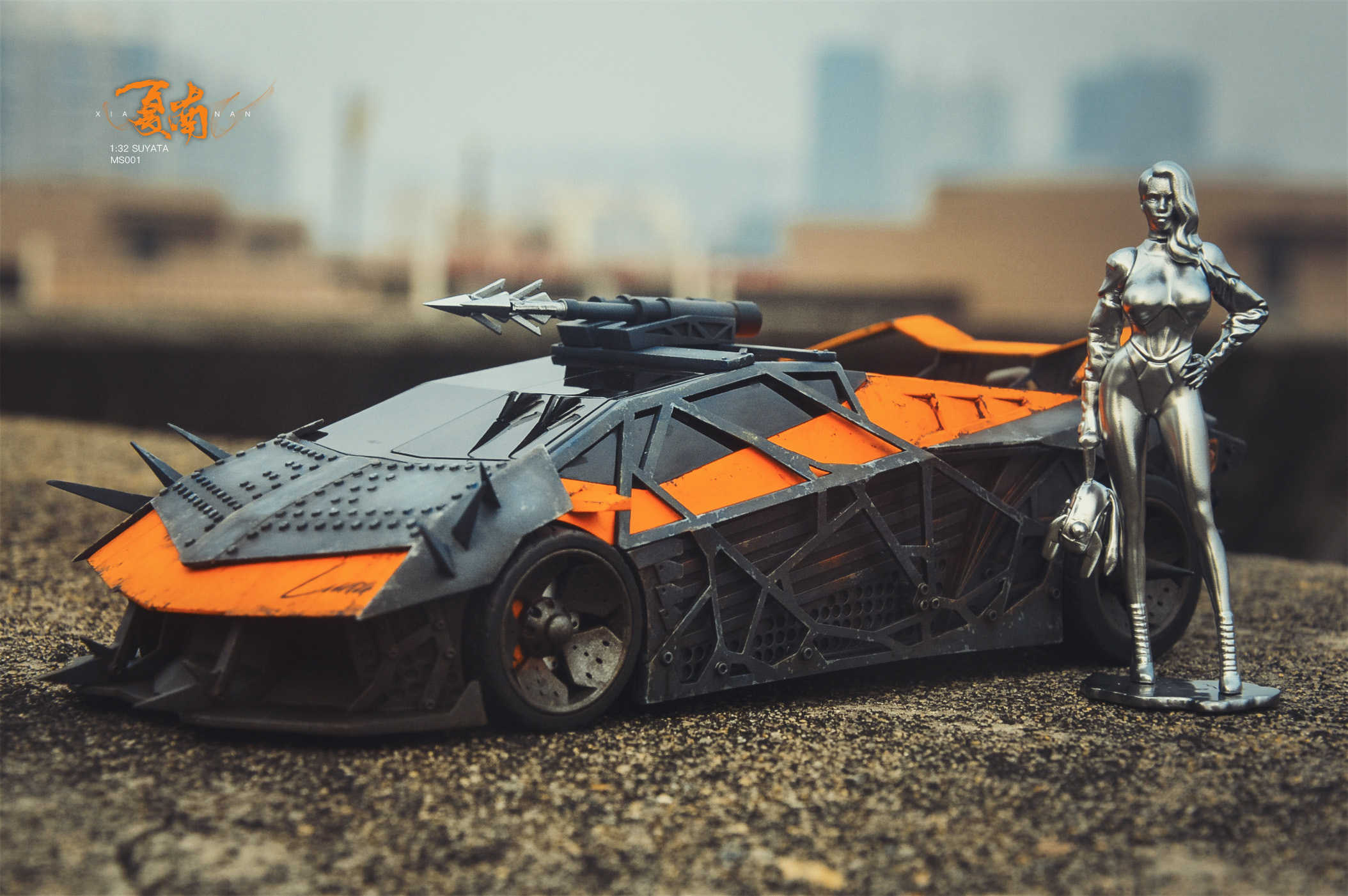 suyata 1:32 末世科幻架空改装车