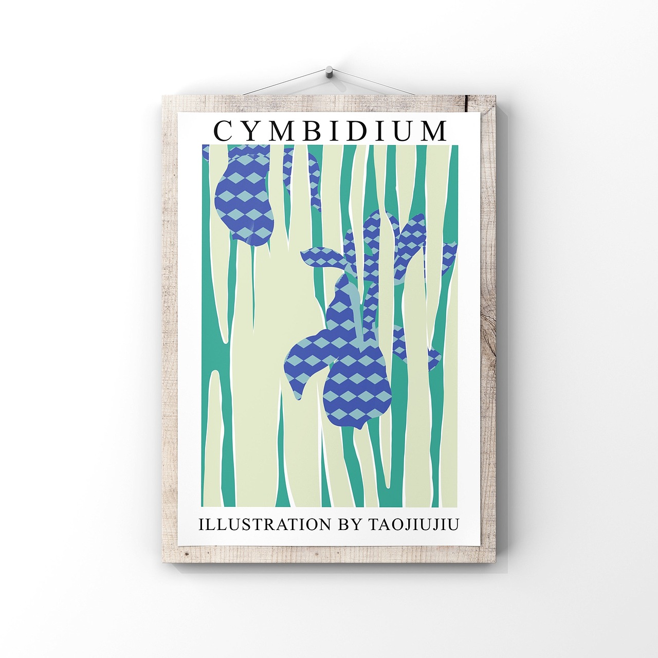 procreate 插画 29/100花卉图案设计（图ZMjY0MDYzNDI0） - 商业插画 - 站酷设计师梁家一原创素材 - 站酷ZCOOL