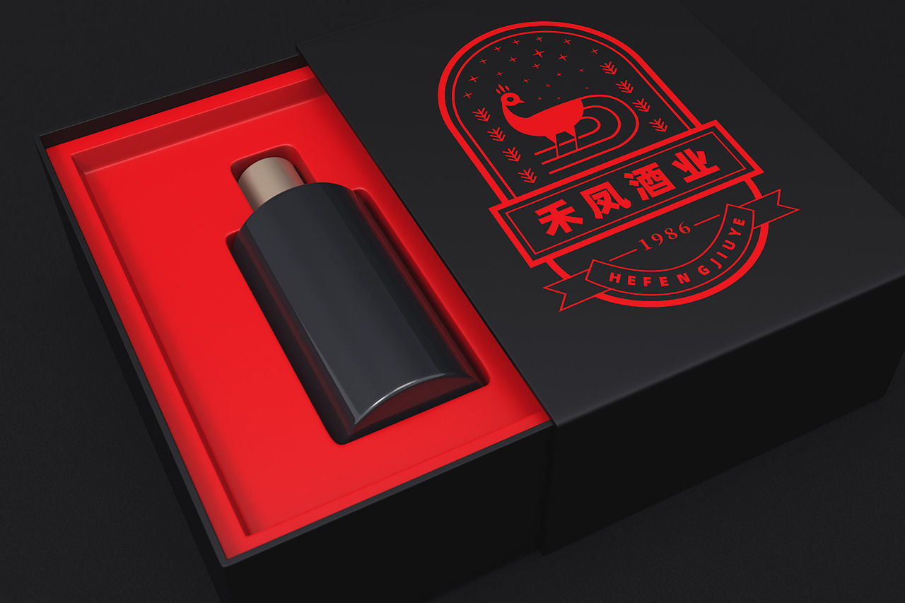 酒类品牌线性LOGO