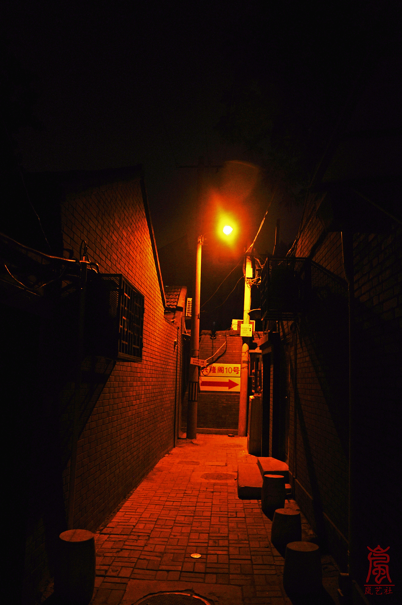 黄昏小巷图片