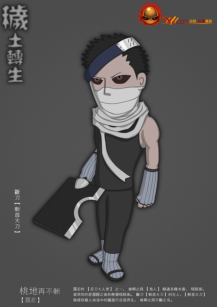 火影 秽土转生 忍刀七人众 原创作品 站酷 Zcool