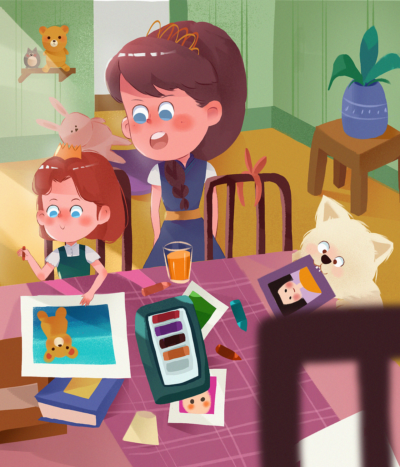 近期画的（图ZMjI5ODYwMDQw） - 儿童插画 - 站酷设计师画画的titi原创素材 - 站酷ZCOOL