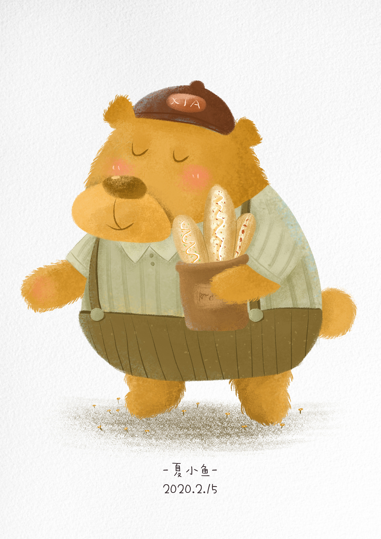 儿童插画人物角色原创设计