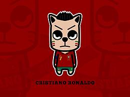 BIGFAN原创卡通-2021欧洲杯C罗yyds!