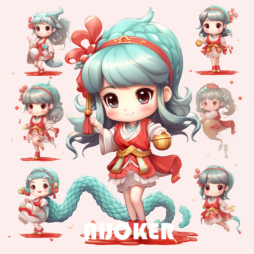 MJ AI生成 IP形象24