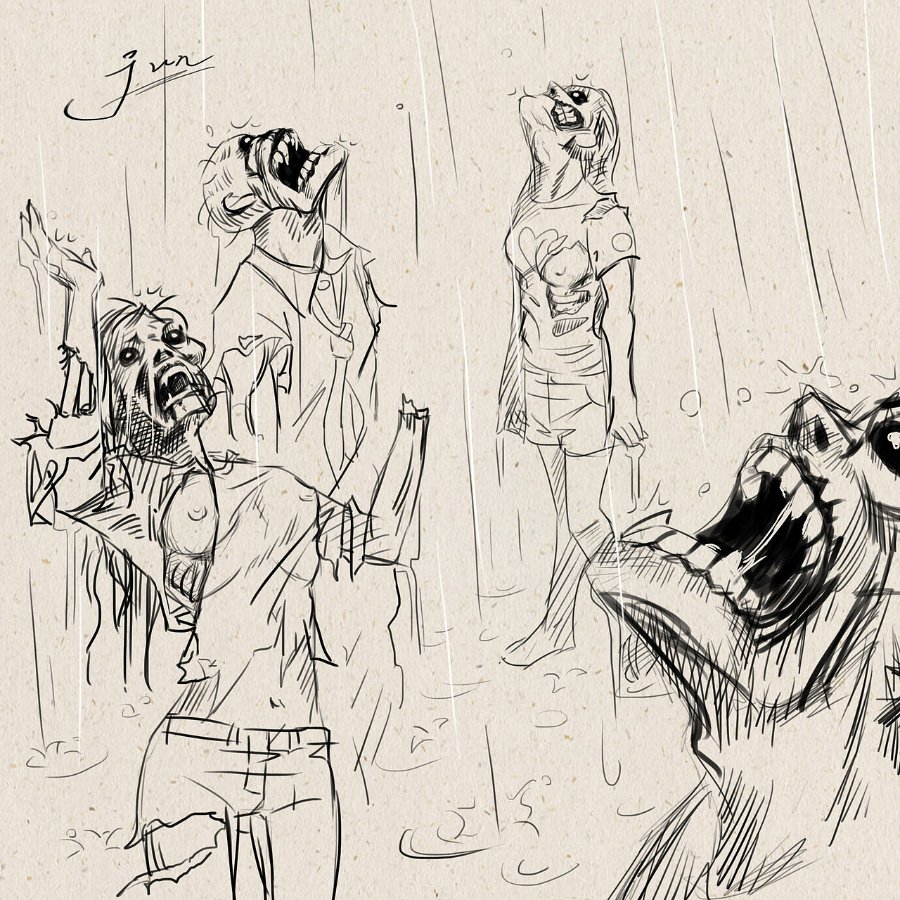 末日蟑螂 小说插画习作1-20|动漫|中/长篇漫画|1683609633 - 原创作品