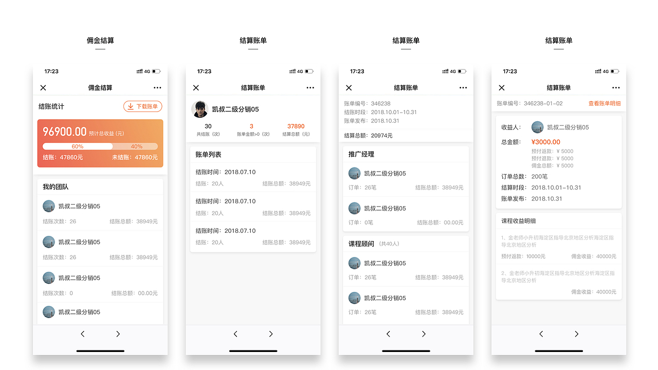公众号-渠道分销H5视觉设计