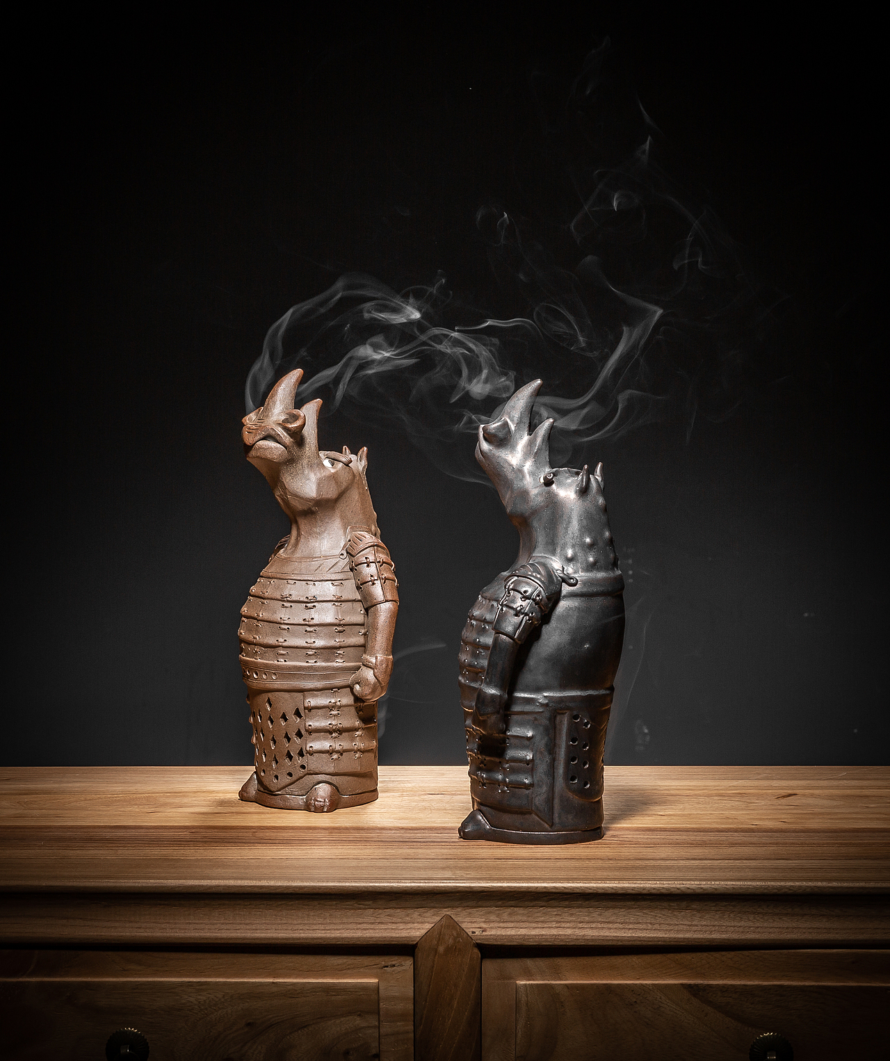 器十二犀牛将军香薰炉家居摆件（图ZMTc1NDA0MDI4） - 其他手工艺 - 站酷设计师器十二原创素材 - 站酷ZCOOL