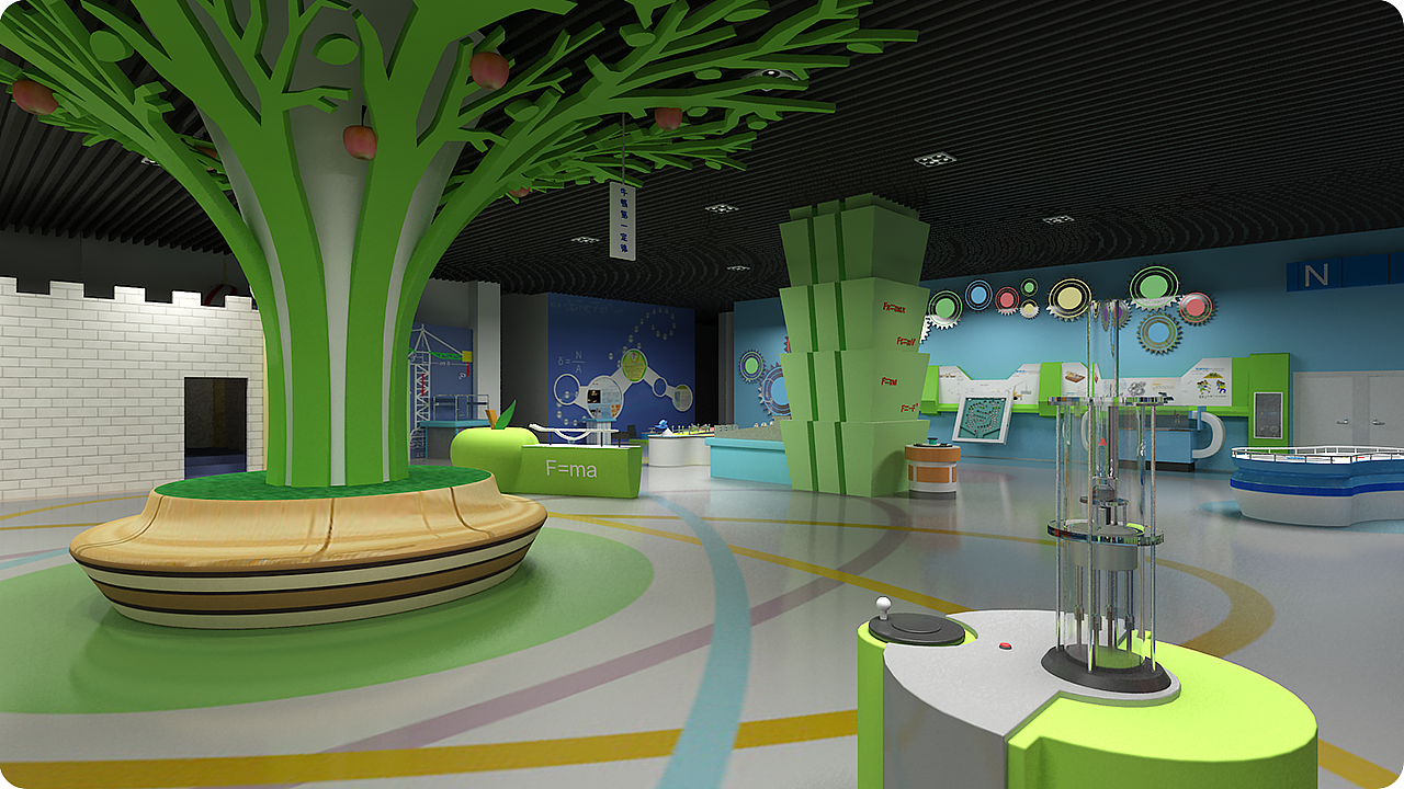 科技馆探索电磁力学|空间|展陈设计|milk小强_原创作品-站酷(zcool)