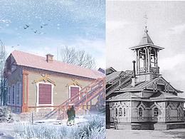 中东铁路教堂复原#湘南学院#