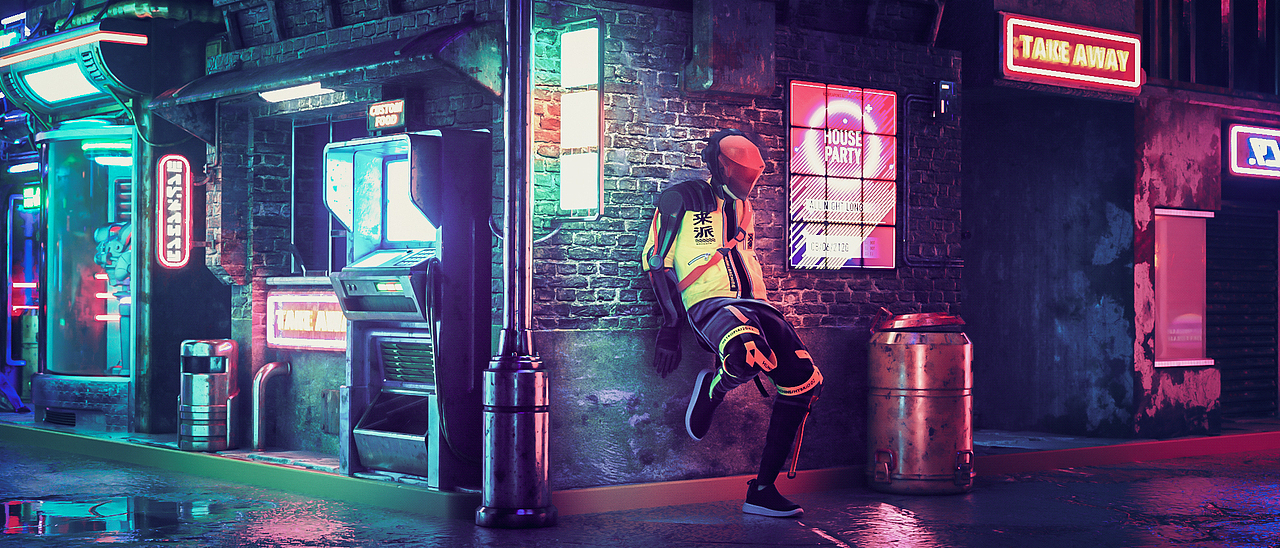 赛博朋克 One A（图ZMjYwNDYyNDg0） - 场景 - 站酷设计师寻风之旅原创素材 - 站酷ZCOOL
