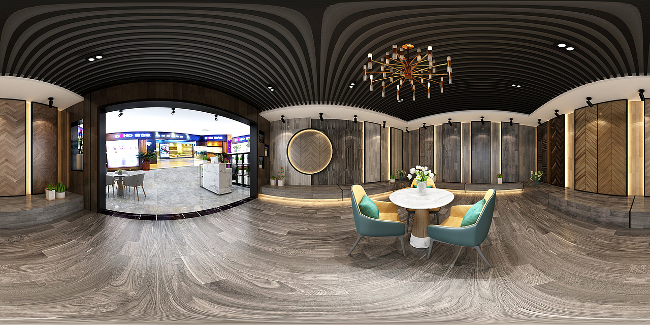 木地板展厅 |空间|商业空间设计|潇落13225818589_原创作品-站酷zcool
