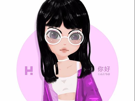 日常練習小姐姐（個人主頁-ZMzg5MjQ2MzI=） - 創(chuàng)作習作 - 站酷設計師Kami_楊小D原創(chuàng)素材 - 站酷ZCOOL