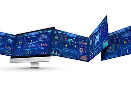 国家电网供应商大数据可视化界面