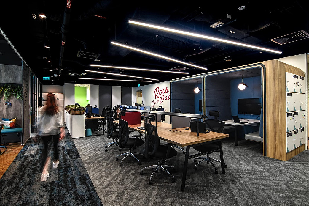 成都办公室设计|现代主义办公室（图ZMjYzNjUwODMy） - 商业空间设计 - 站酷设计师餐饮装修设计原创素材 - 站酷ZCOOL