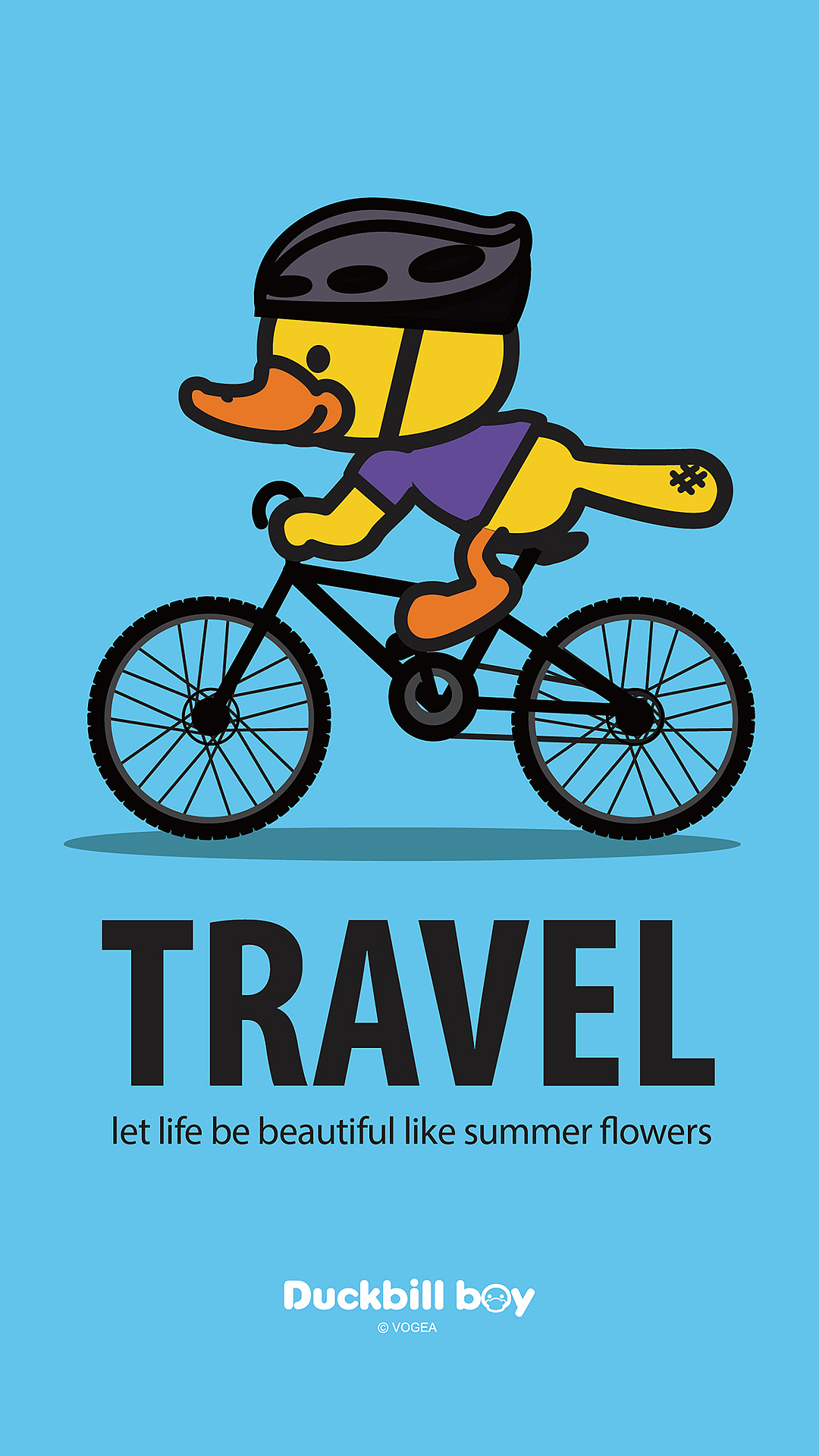 鸭嘴兽男孩之在路上系列高清壁纸