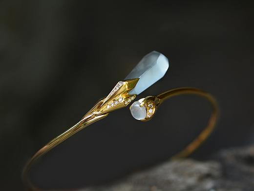 心中的白月光|翡翠手镯