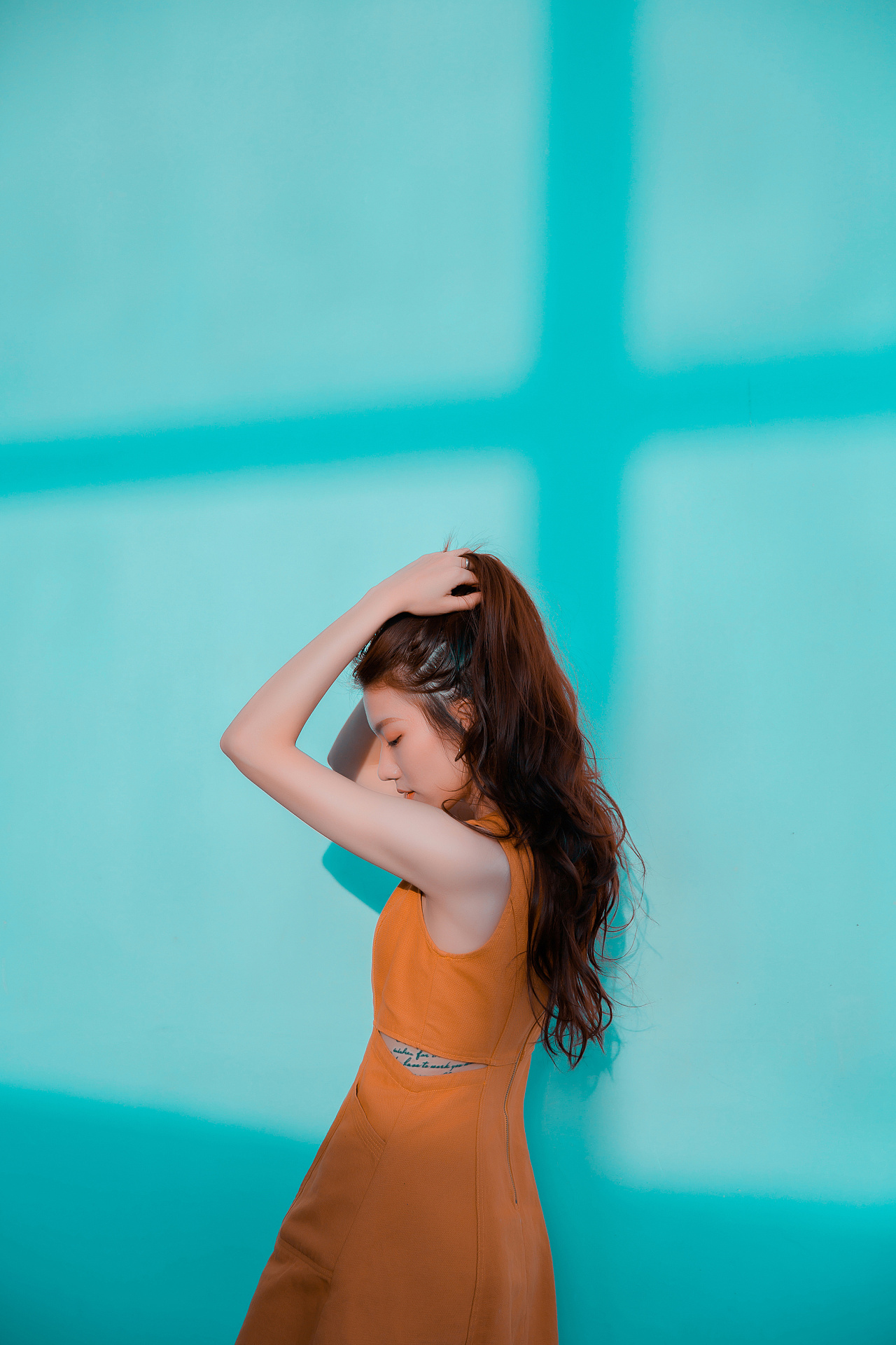 深圳写真|约拍|青橙色调 | 深圳图书馆